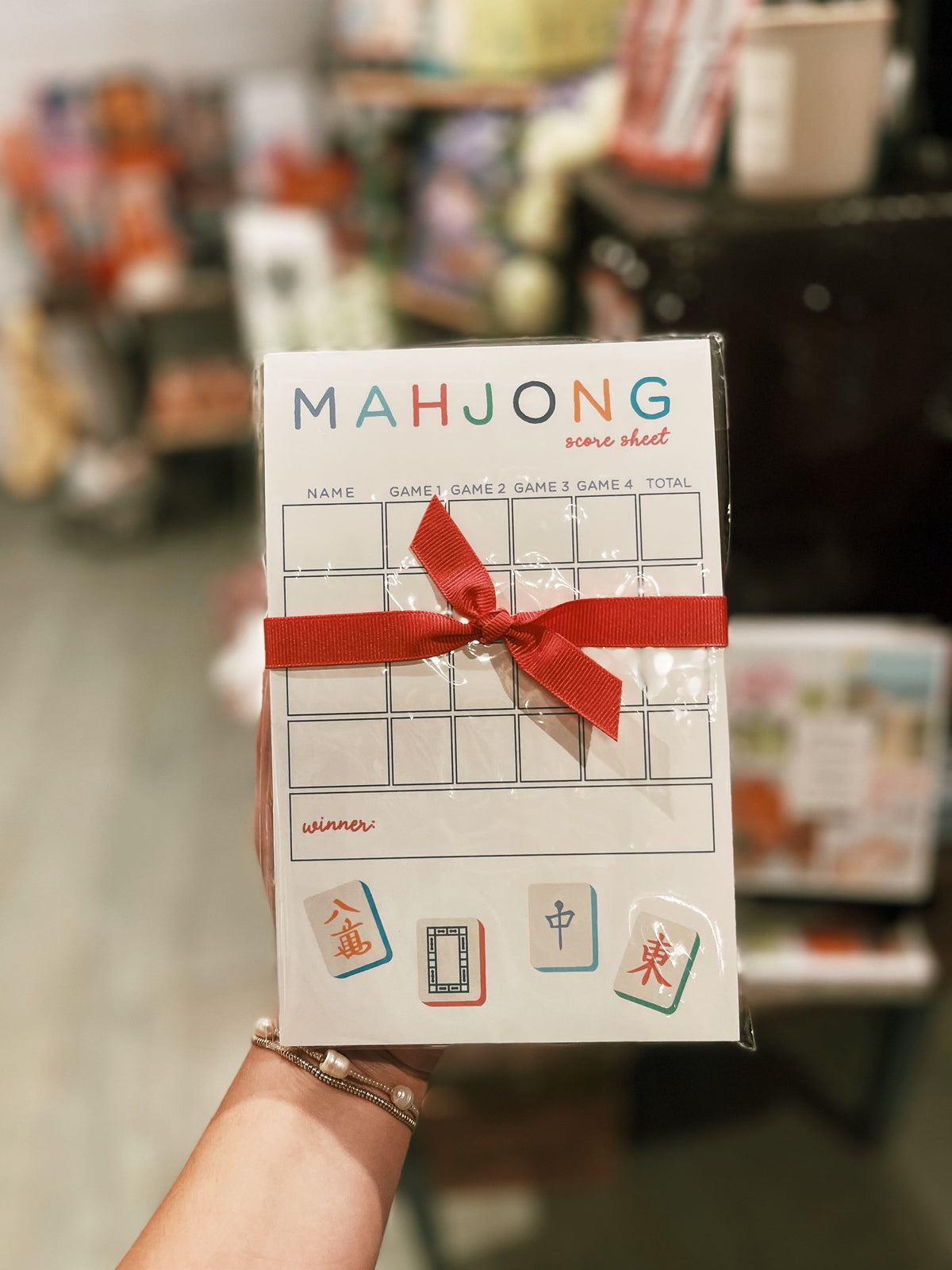 Mahjong Scoring Notepad