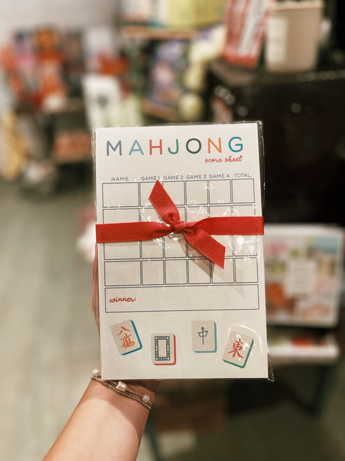 Mahjong Scoring Notepad