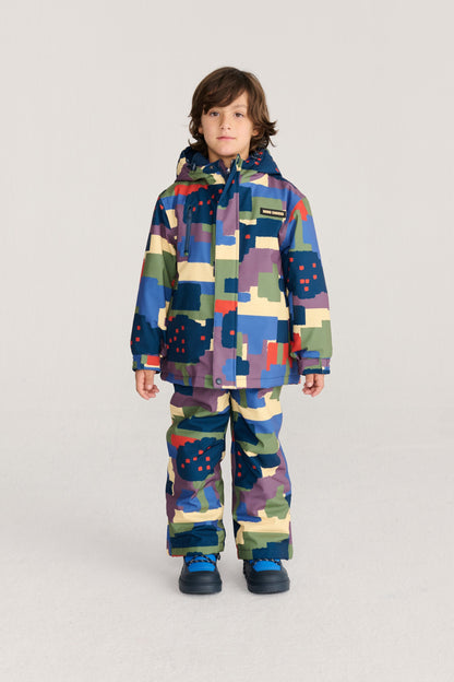 PAINT FOREST ALL OVER SKI ANAORAK JACKET