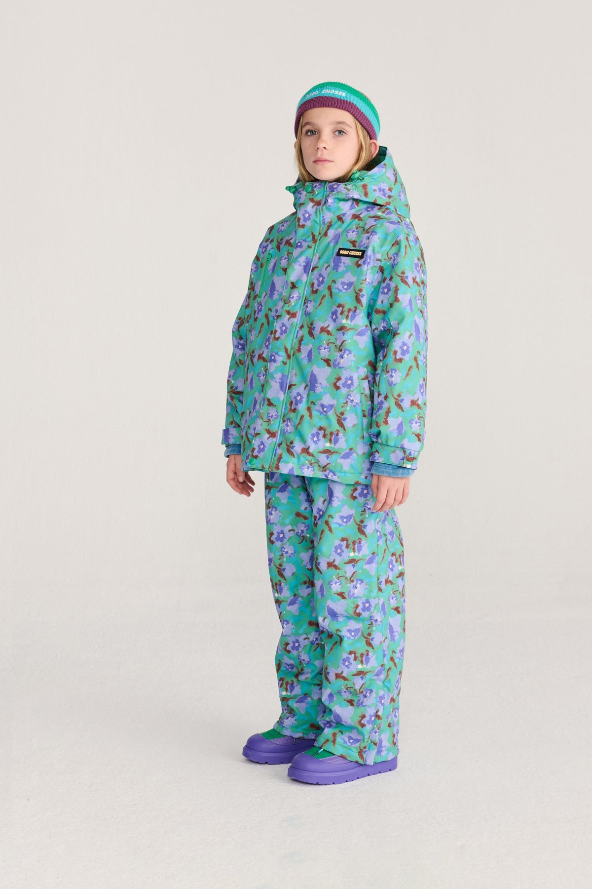 WATERCOLOR ALL OVER SKI ANAORAK JACKET