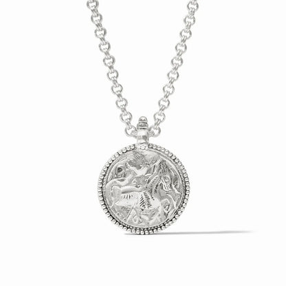 Coin Pendant - Silver
