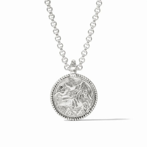 Coin Pendant - Silver