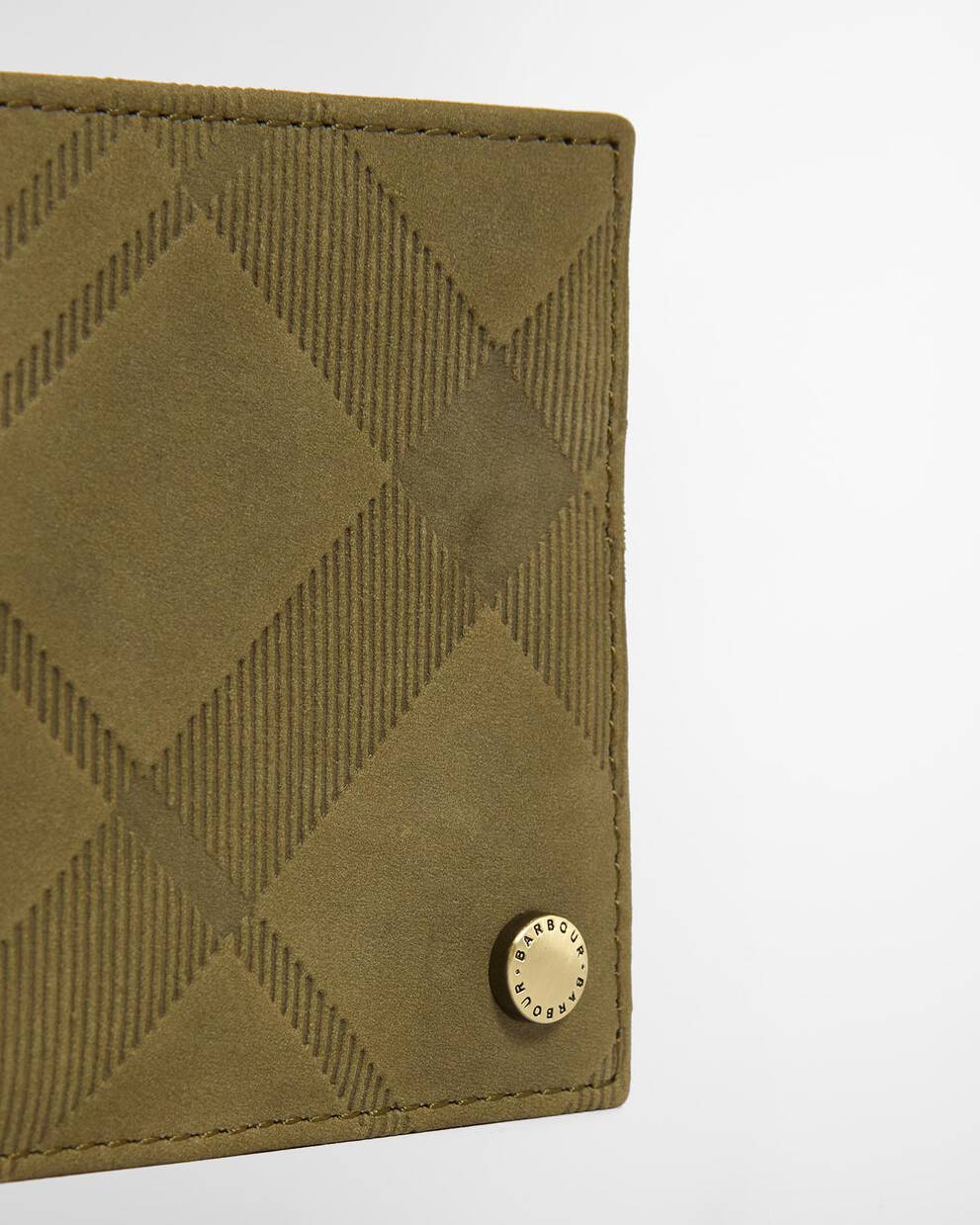 Beith Tartan Nubuck Wallet