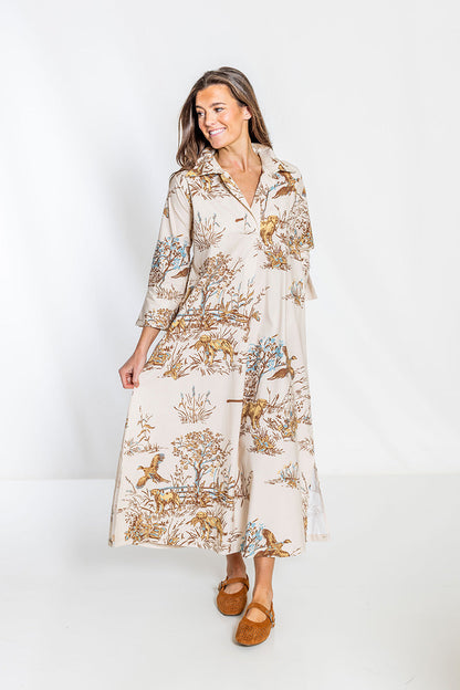 Maple Field & Feather - Ruthie Shirt Dress Long