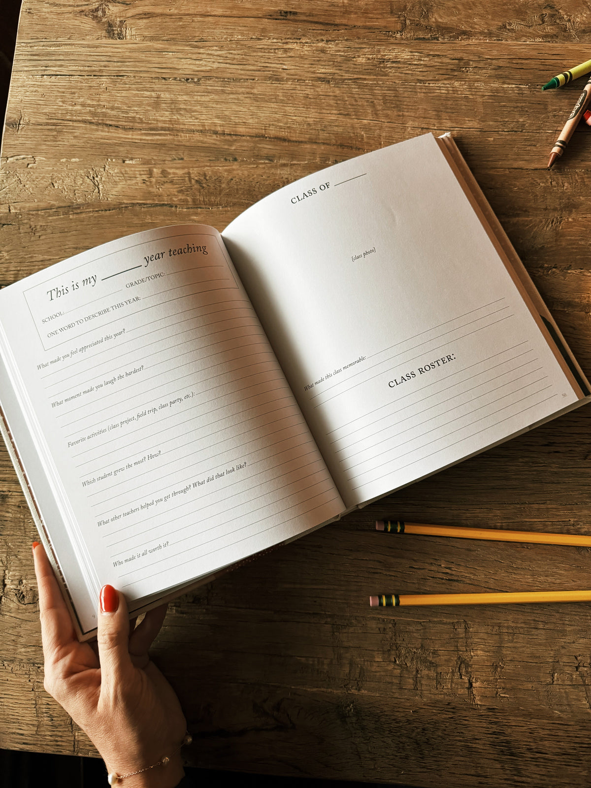 Duncan & Stone: Teacher Memory Book