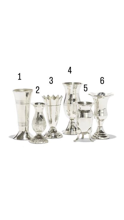 Silver Bud Vase