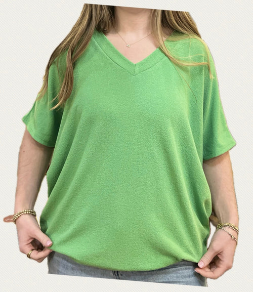 Cocoon Sweater-Green