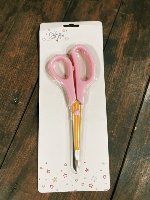 Pink Pencil Scissors