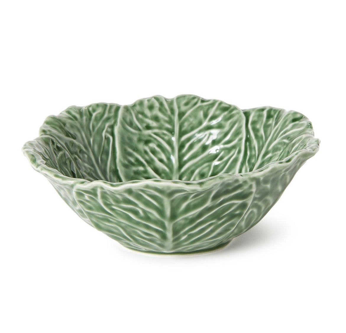 Cruciferous Leaf Textured Tidbit Bowl (dishwasher safe) - Stoneware