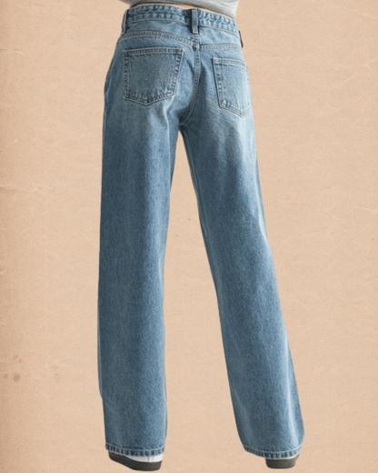 Baggy Wide Leg - Medium Denim