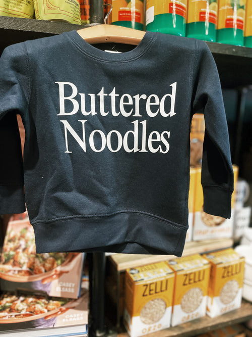 Buttered Noodles Kids Crewneck