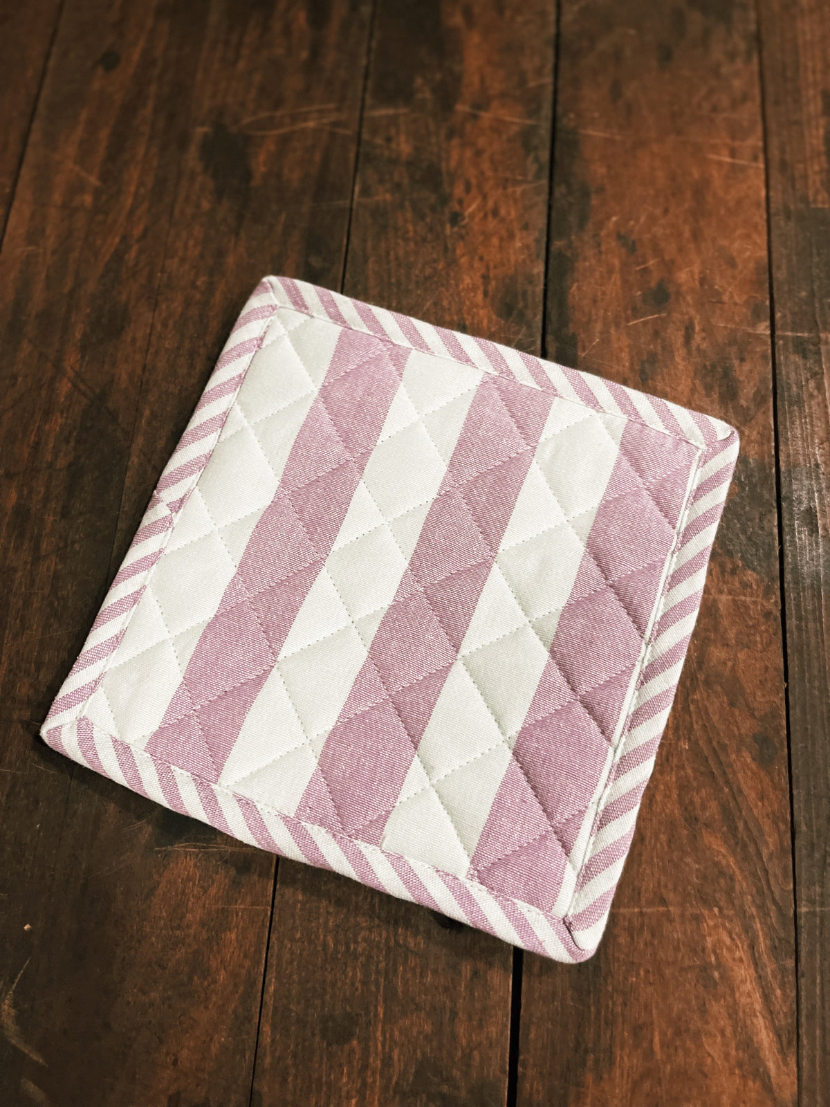 Striped Pot Holder