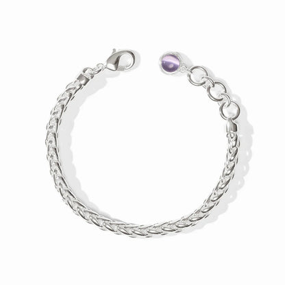 Cobblestone Link Bracelet - Silver