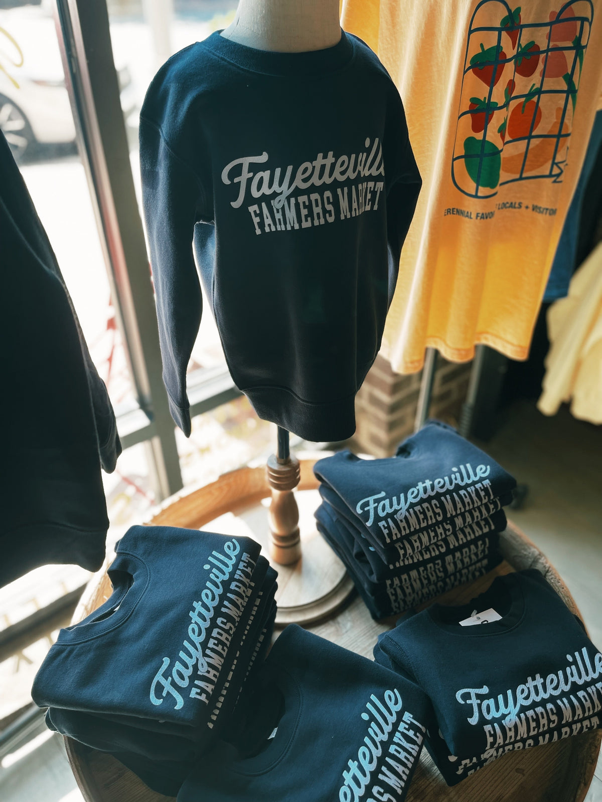 Youth Fayetteville Farmer's Market Crewneck