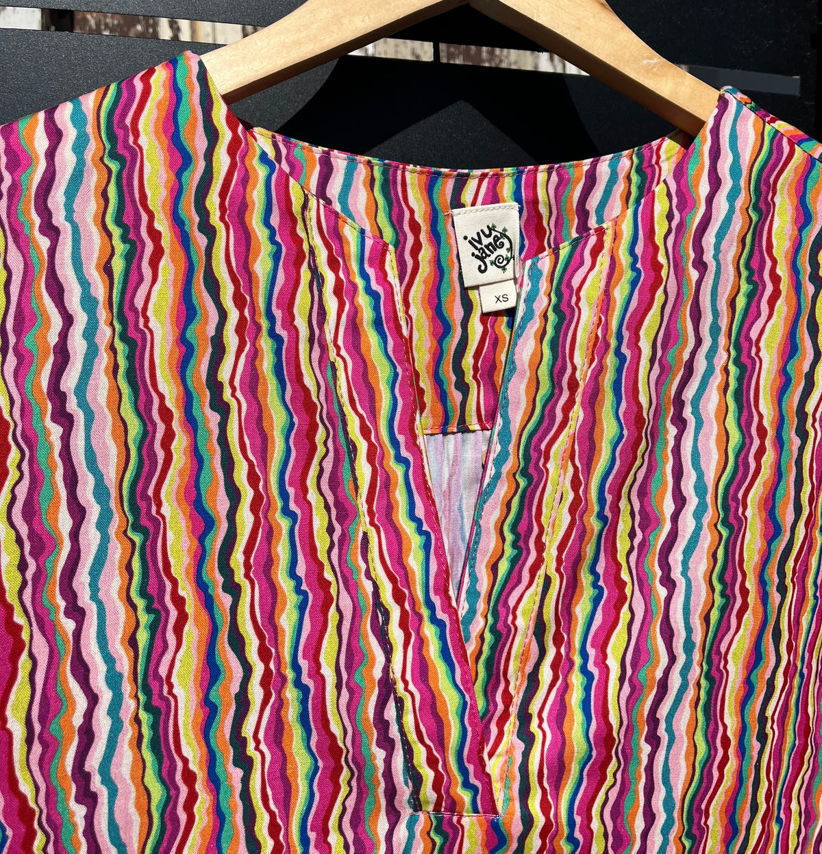 Notched Front Shirt