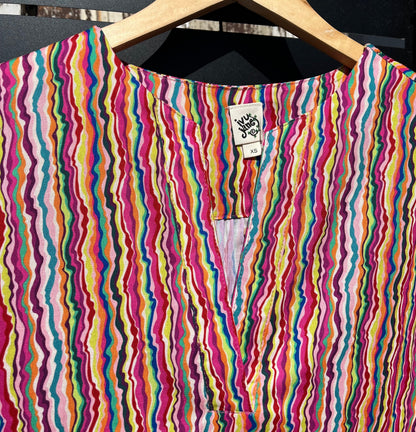 Notched Front Shirt