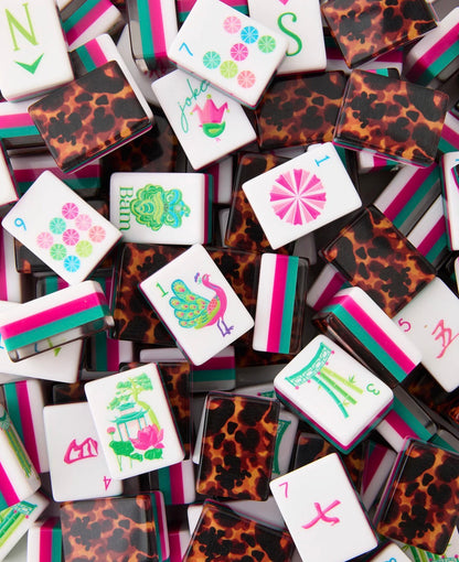 Glow Wild Mahjong Tile Set