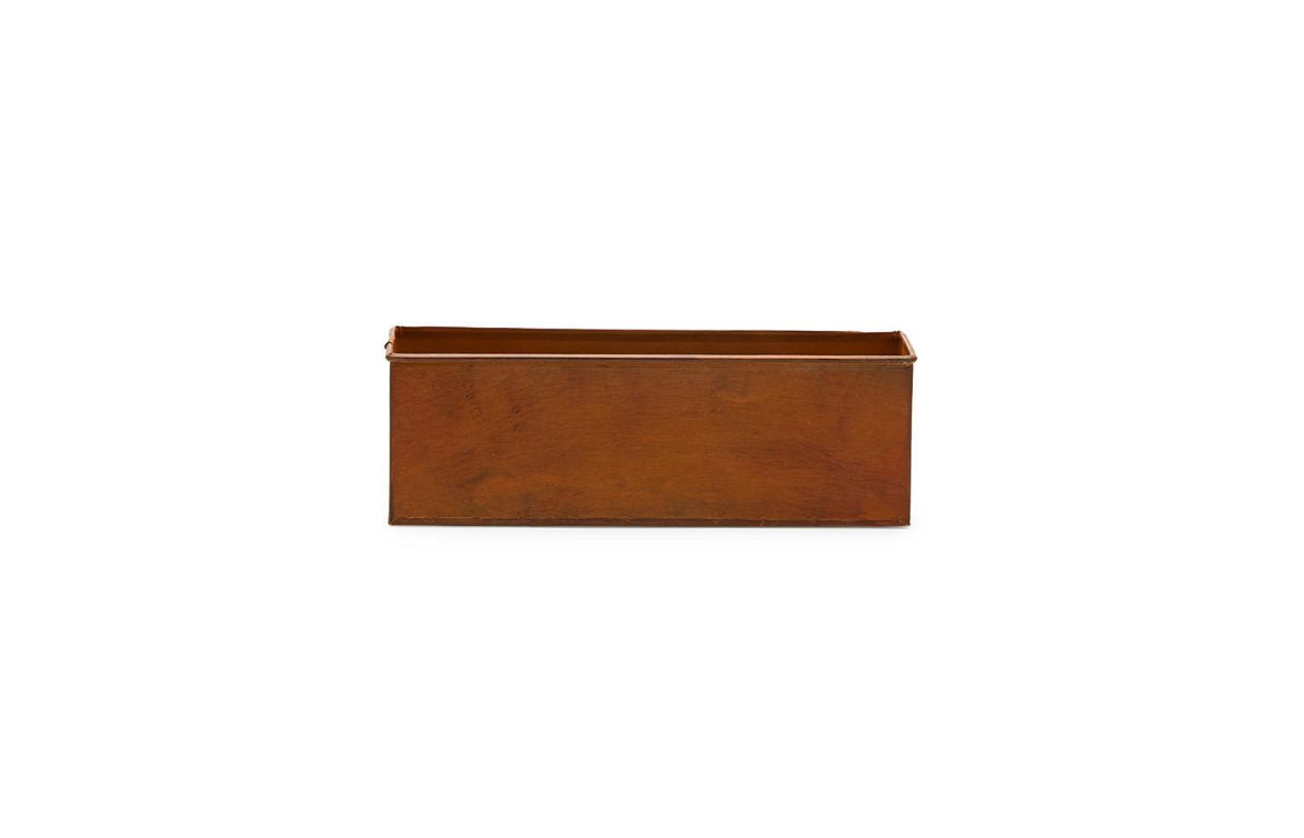 Set of Four Metal Window Boxes