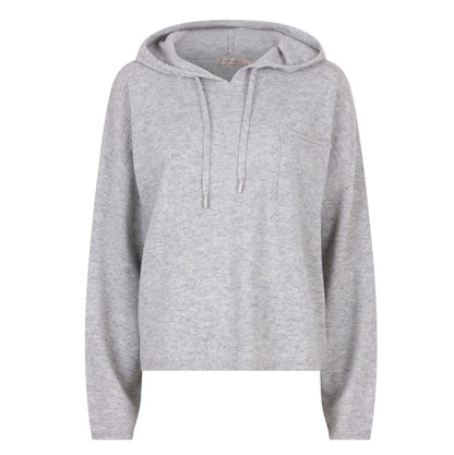 Hoodie With Silver Trim