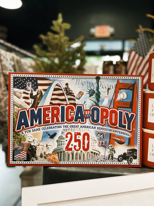 America-Opoly - 250th Anniversary Edition Board Game