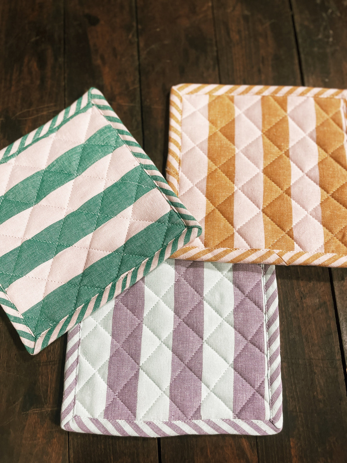 Striped Pot Holder