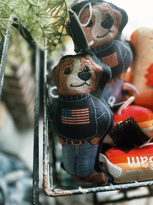 Ruff Lauren Teddy Dog Toy