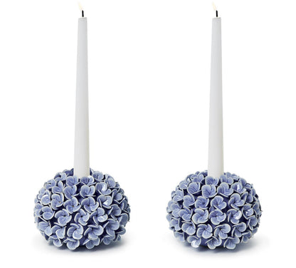 Hydrangea Bud Vase/Taper Candle Holder
