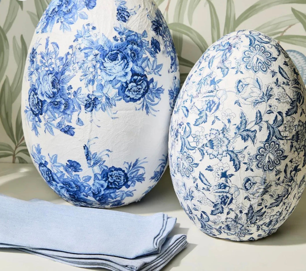 Papermache Egg Set