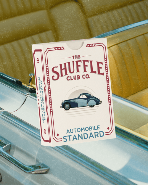 Classic Cars Auto Playing Cards – Retro Illustrations