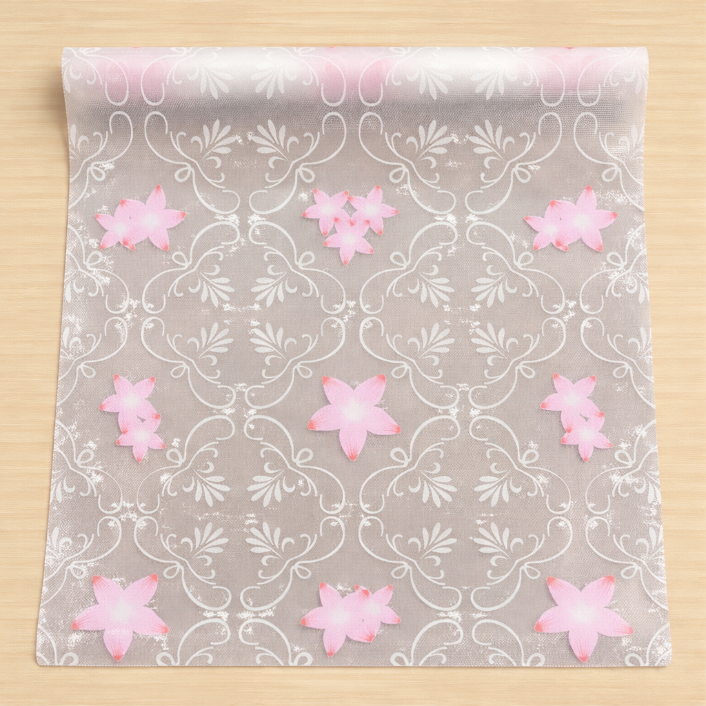 Anti-Slip Drawer and Fridge Mat - PVC Sheet Roll (45cm x 150cm) for Cabinets, Shelves, and Refrigerators