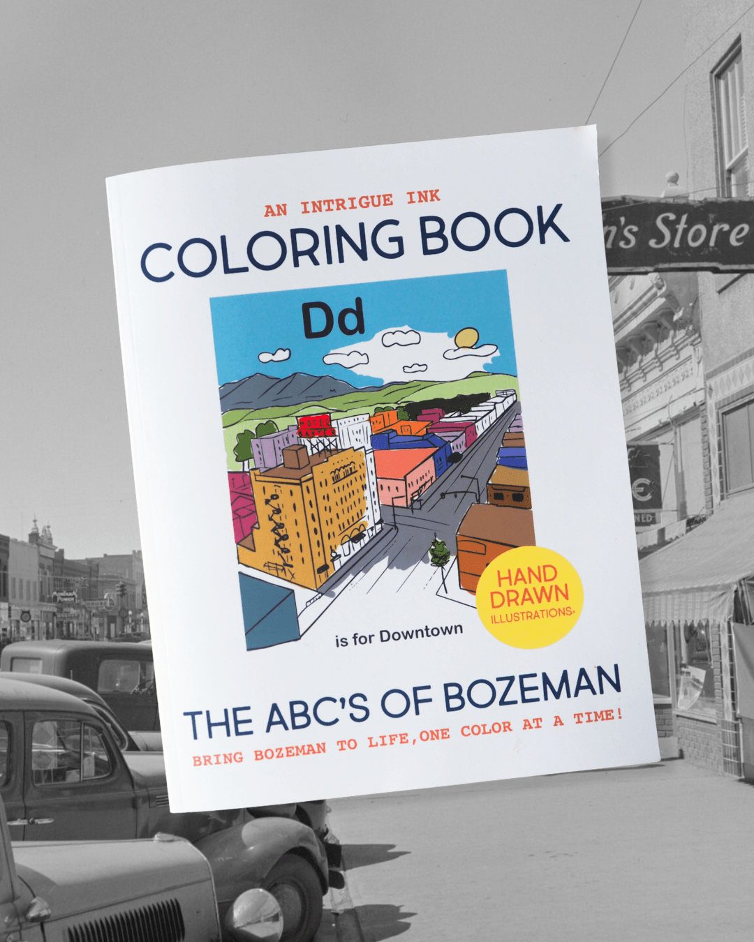 "The ABC's of Bozeman" Coloring Book