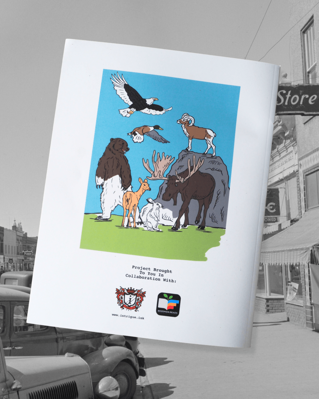 "The ABC's of Bozeman" Coloring Book
