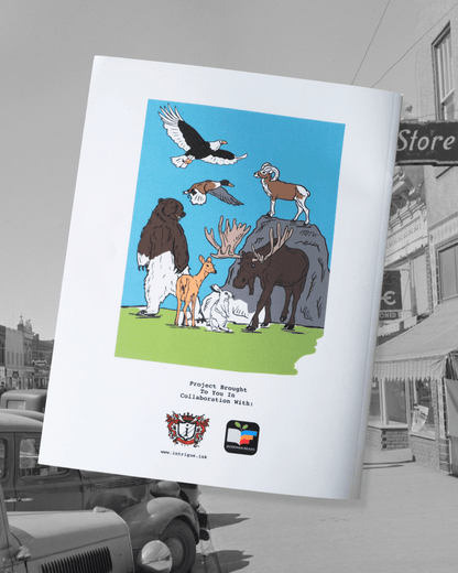 "The ABC's of Bozeman" Coloring Book