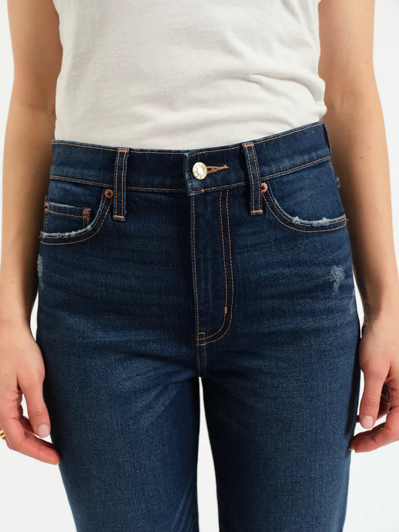 Smarty Pants - High Rise Slim Straight - Vintage Ink