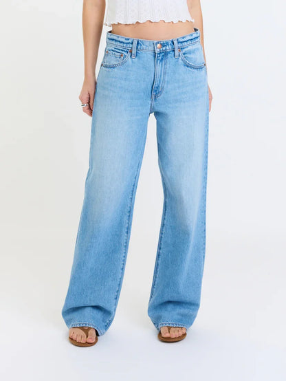 2K Mid-Rise Relaxed Baggy Pant- Pulse