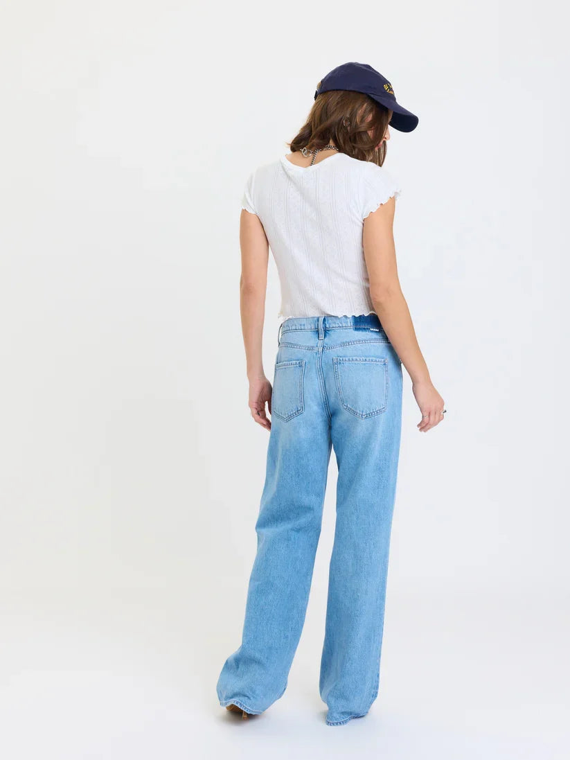 2K Mid-Rise Relaxed Baggy Pant- Pulse