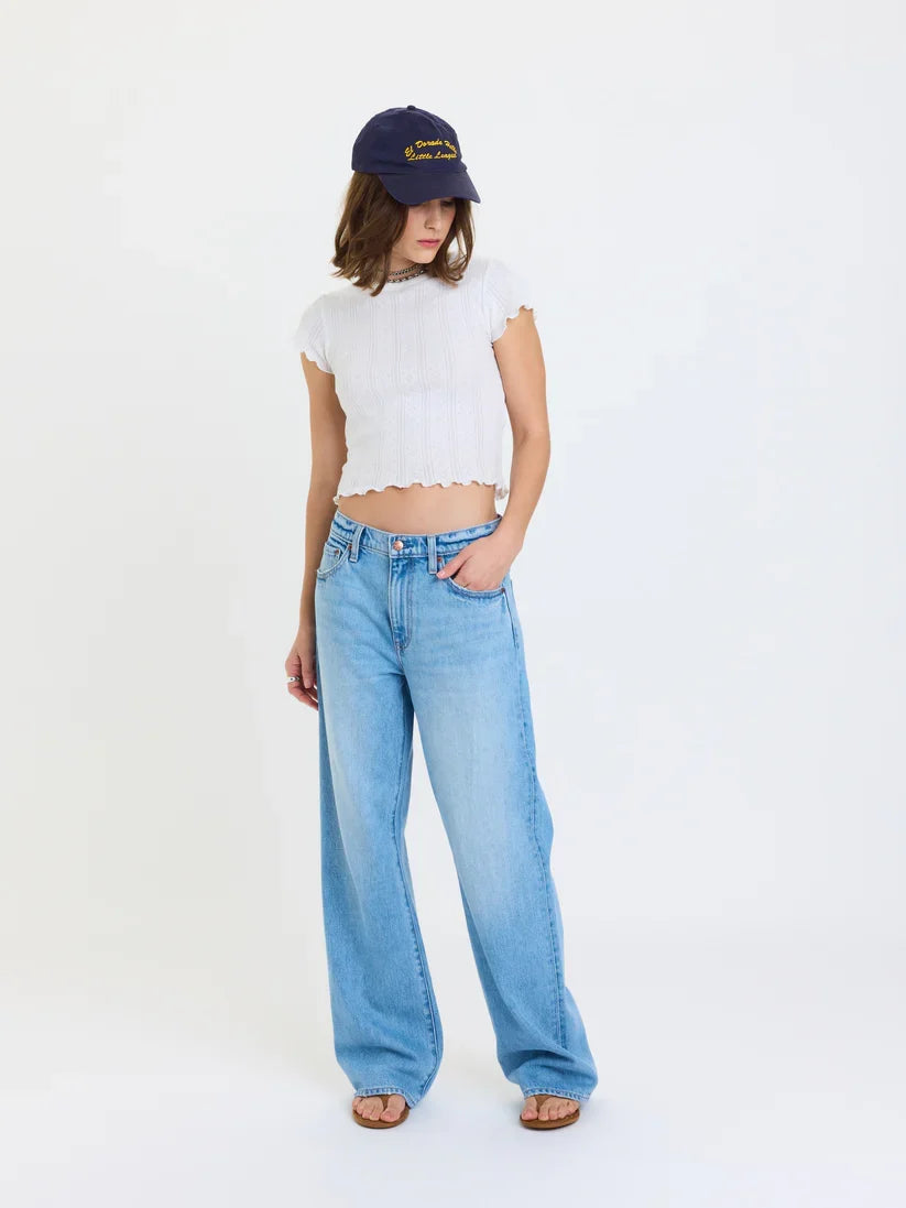 2K Mid-Rise Relaxed Baggy Pant- Pulse