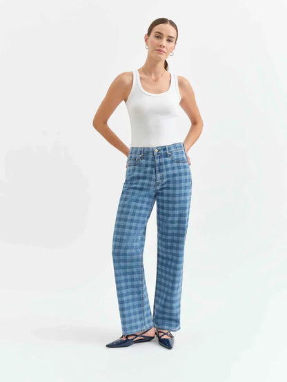 1999 Jeans Denim Check