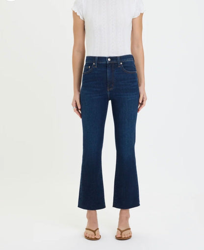 Shy Girl High Rise Crop Flare