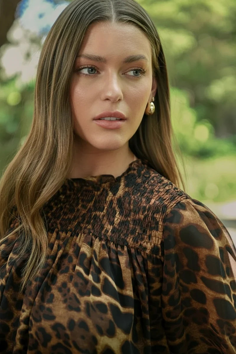 Jasper Animal Print Top
