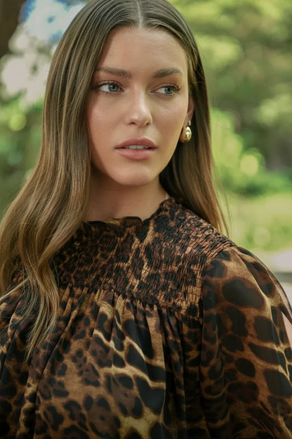 Jasper Animal Print Top