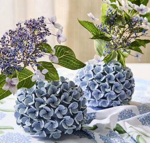 Hydrangea Bud Vase/Taper Candle Holder