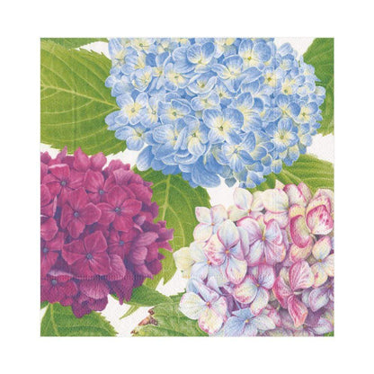 Hydrangea Garden Blue Napkins