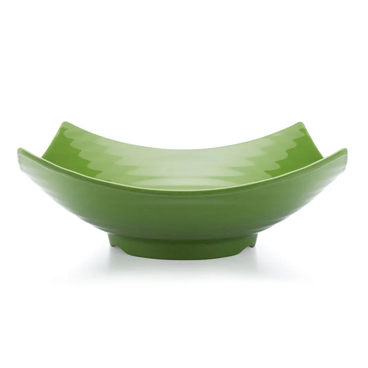 Zen Green Melamine Serving Bowl
