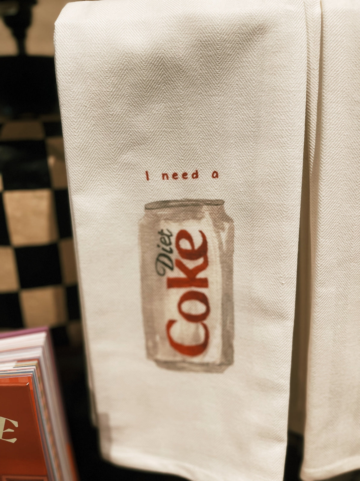I Need a Diet Coke Tea Towel