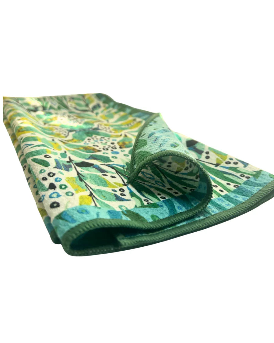 Double Sided Amina Sea Glass Tea Towel