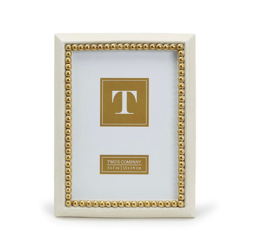 Gold Beads Frame