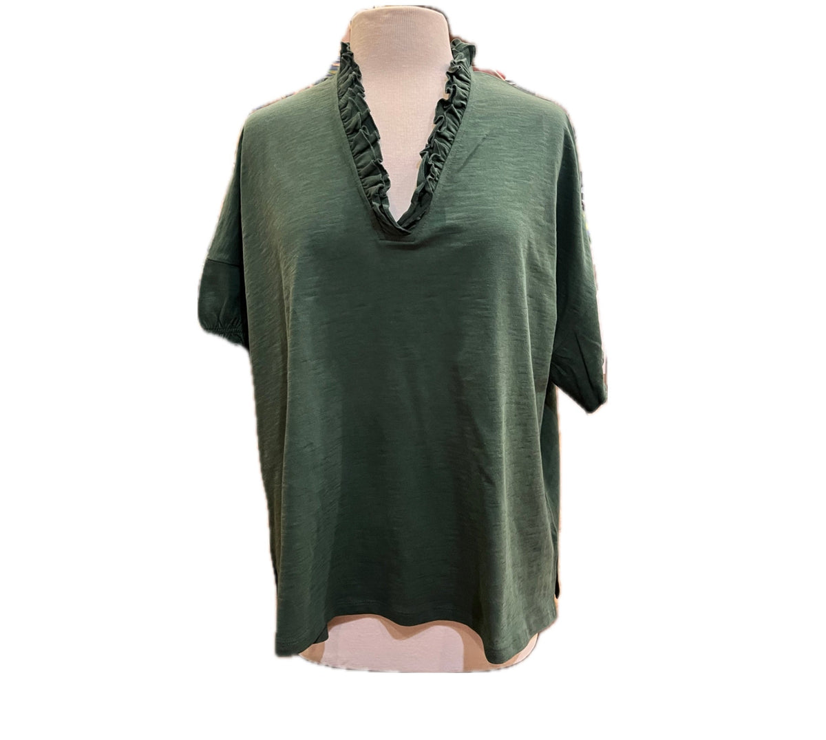 Amelia Ruffle Tee