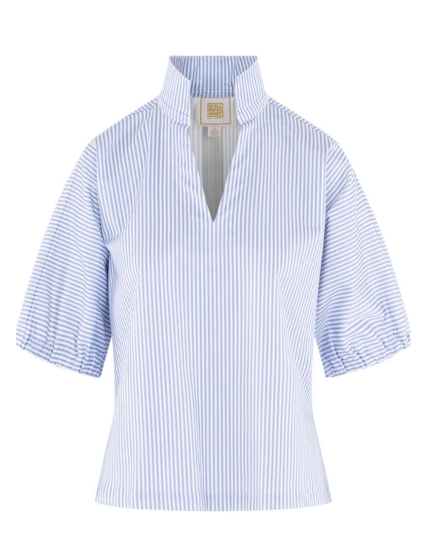 Poppy Top-Grapemist Stripe