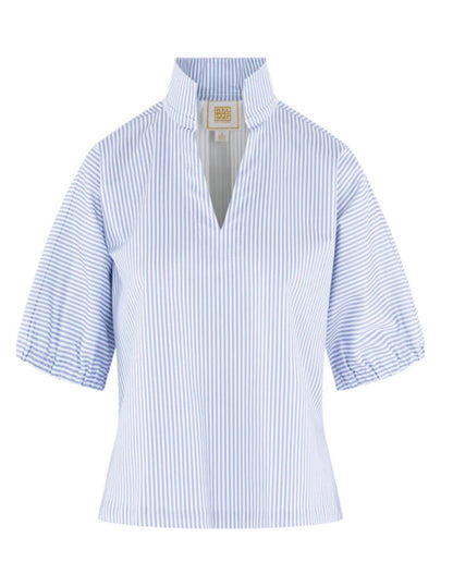 Poppy Top-Grapemist Stripe